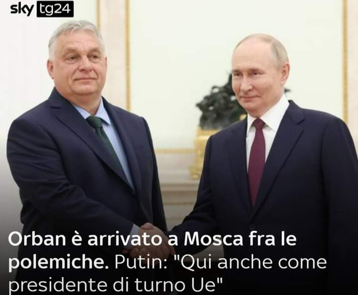 Viktor Orban e Vladimir Putin