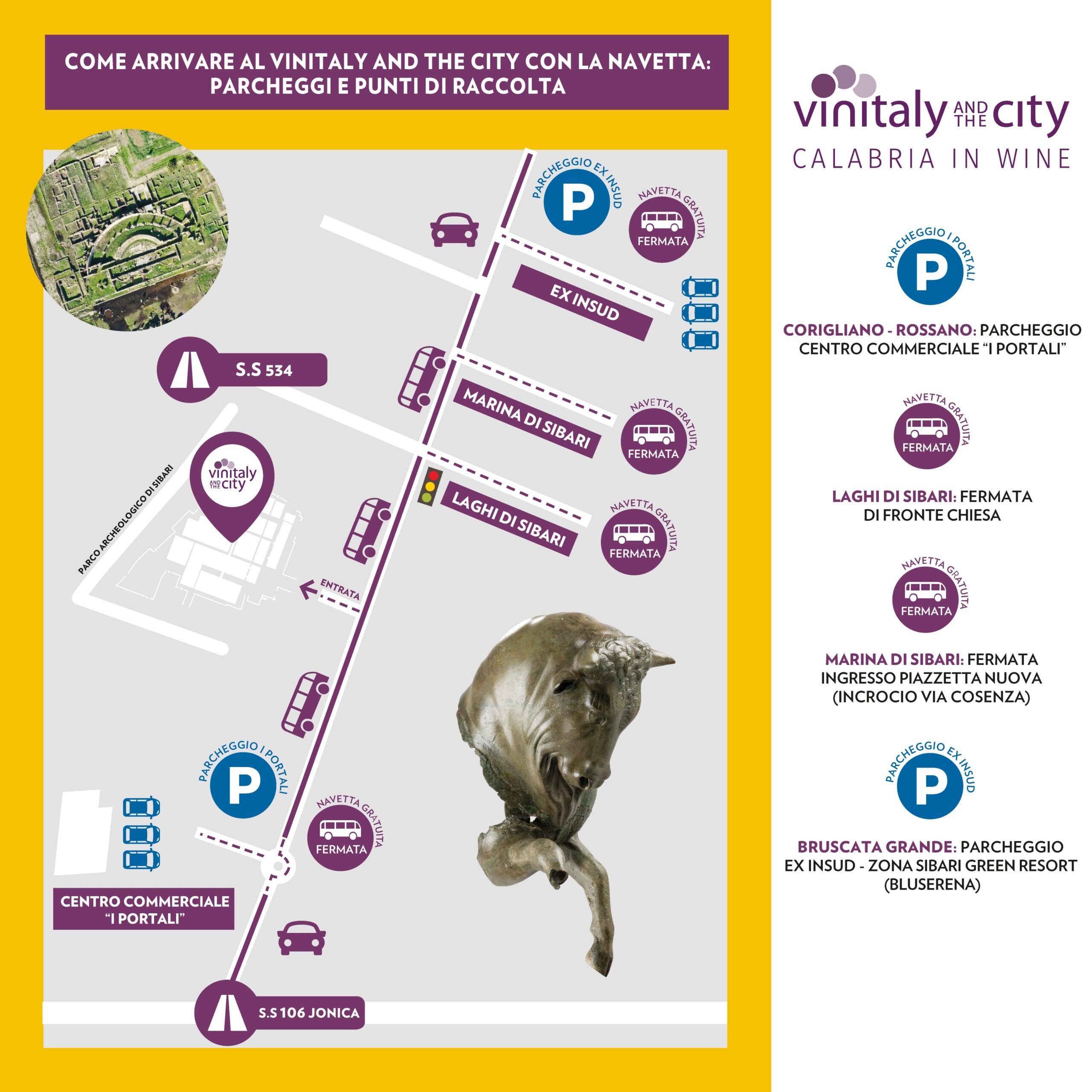 Vinitaly and The City Calabria - parcheggi