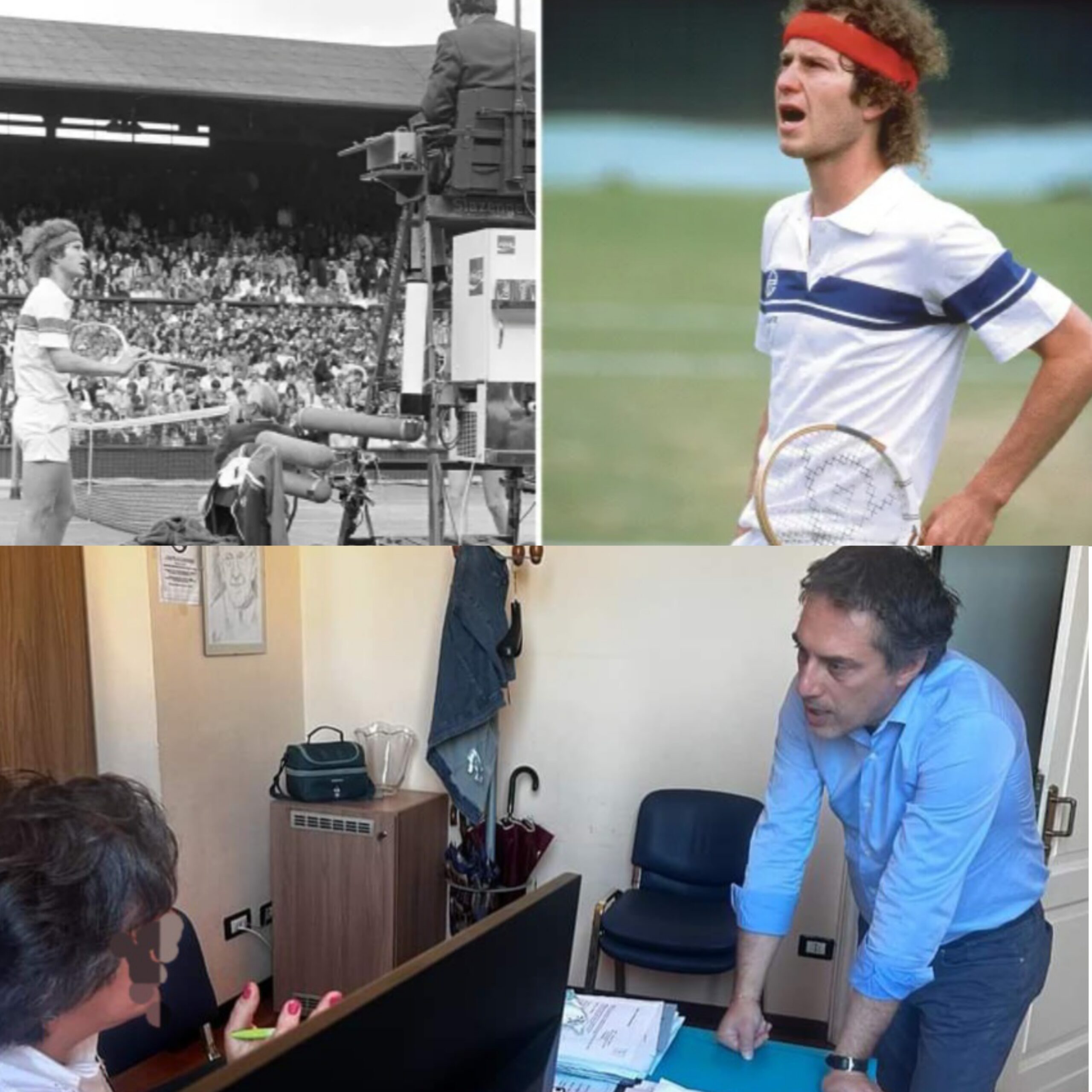 John McEnroe e Nicola Fiorita