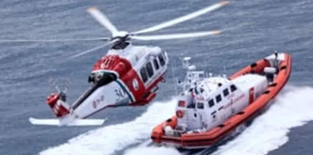 Guardia costiera in azione