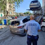 Catanzaro, da De Nobili: rimosse 15 auto e una moto all’Aranceto tra tante di cui città disseminata da Sud a Nord