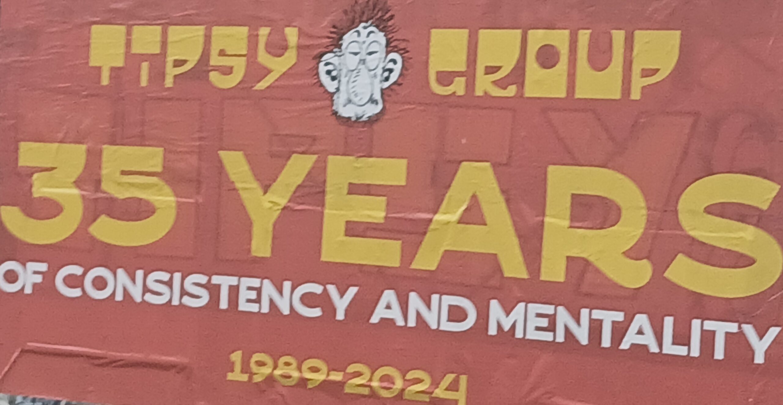 Manifesto 35 anni Tipsy Group