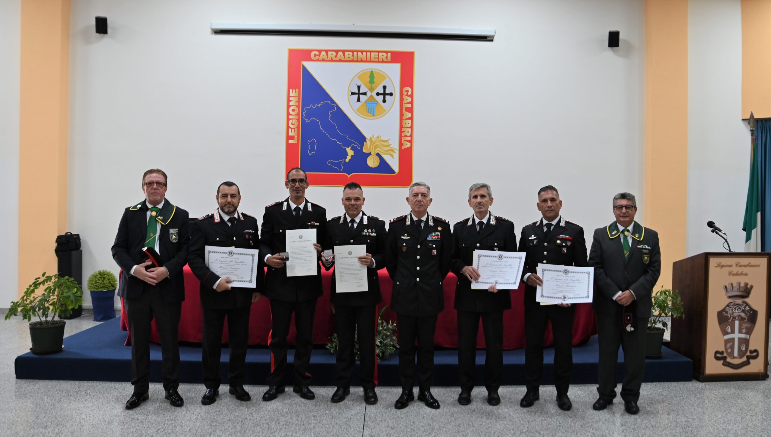 Carabinieri premiati