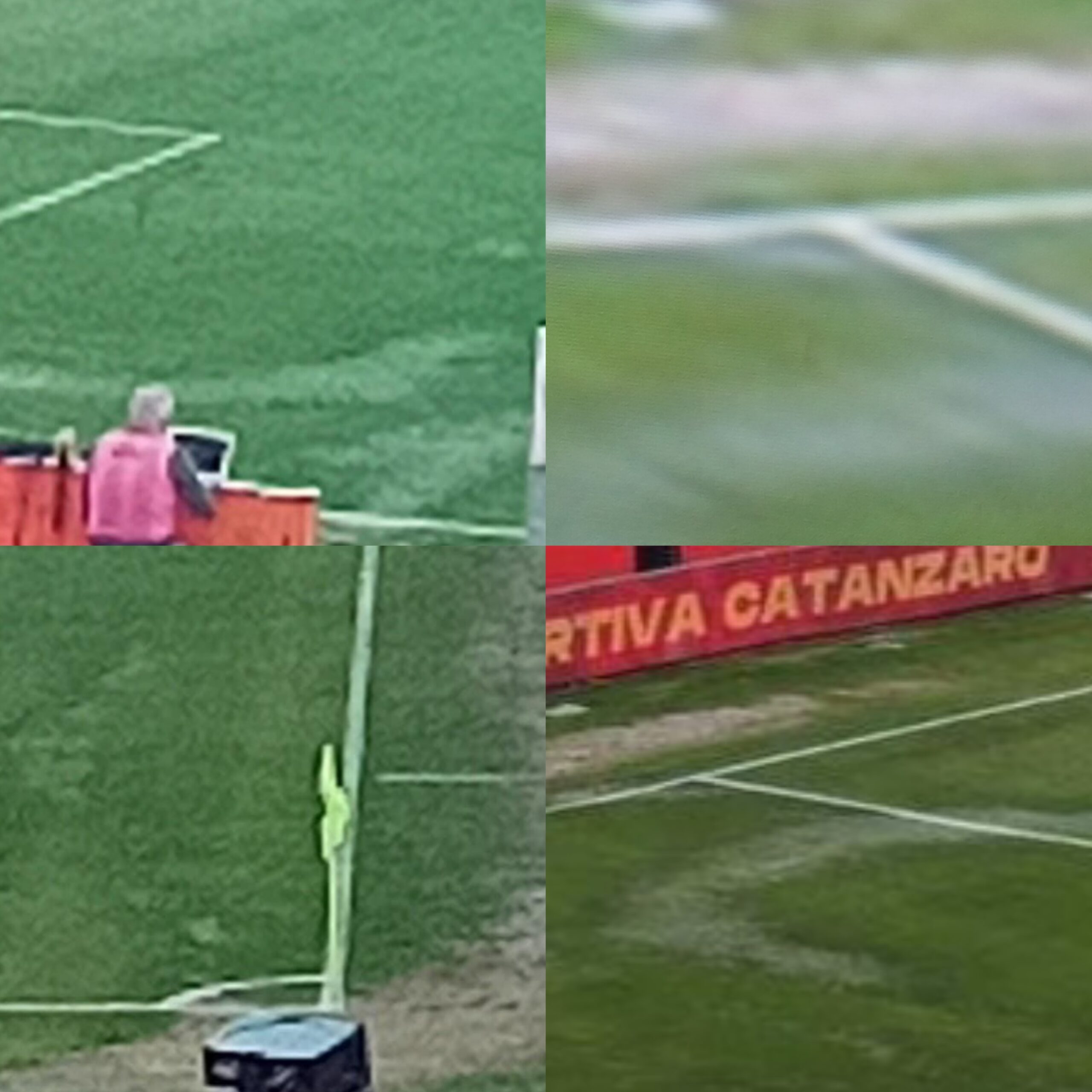 Foto del campo da vari settori del Ceravolo