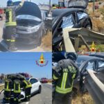 Crotone, incidente lungo la “maledetta” Ss 106. Donna resta incastrata tra le lamiere del proprio mezzo. Segue pezzo su altro scontro frontale a Cropani (Cz)