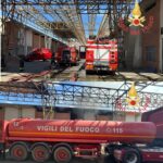 Lamezia T. (Cz), incendio in v. Grappa