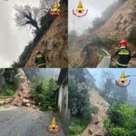 Mesoraca (Kr), intervento vigilfuoco per frana: evacuate alcune abitazioni