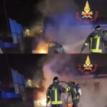 Catanzaro, incidente con dinamica degna dei famosi Chips in Viale Magna Graecia: auto prende fuoco dopo impatto
