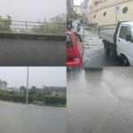 Fotonotizia Catanzaro, pochi minuti di nubifragio mandano città in tilt. In particolare la zona Sud