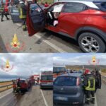 Sp Cropani-Sersale (Cz), poteva essere una strage invece in un frontale per fortuna “solo” 3 feriti