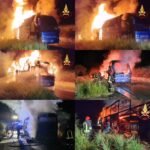 Soverato (Cz), incendio bus su Ss 182: illesi allievo e istruttore