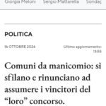 Catanzaro, a riprova profonda diffusa corruzione e insipienza capoluogo (da cui abbiamo avuto solo prese in giro) oggi il comitato Idonei Pc Ripam è arrivato ad attenzione stampa nazionale pure grazie a noi